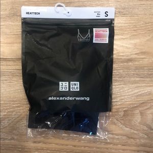 Uniqlo Alexander Wang heattech bra black S